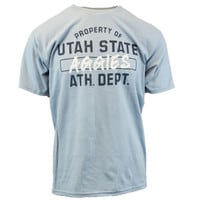Champion Property of Utah State Aggies Unisex T-Shirt Blue